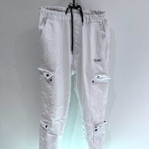 Project X Paris - White Cargo Jogger - Size 30